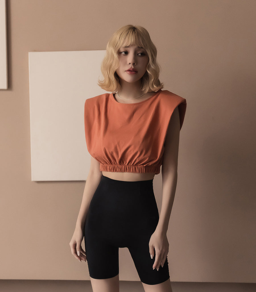 High Waist Abdomen and Hips Lifting Seamless Pants Black