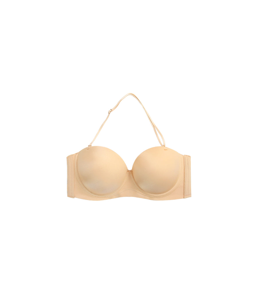 Rounded Multi-Way Plain Beauty Back Bra - No Panty Nude