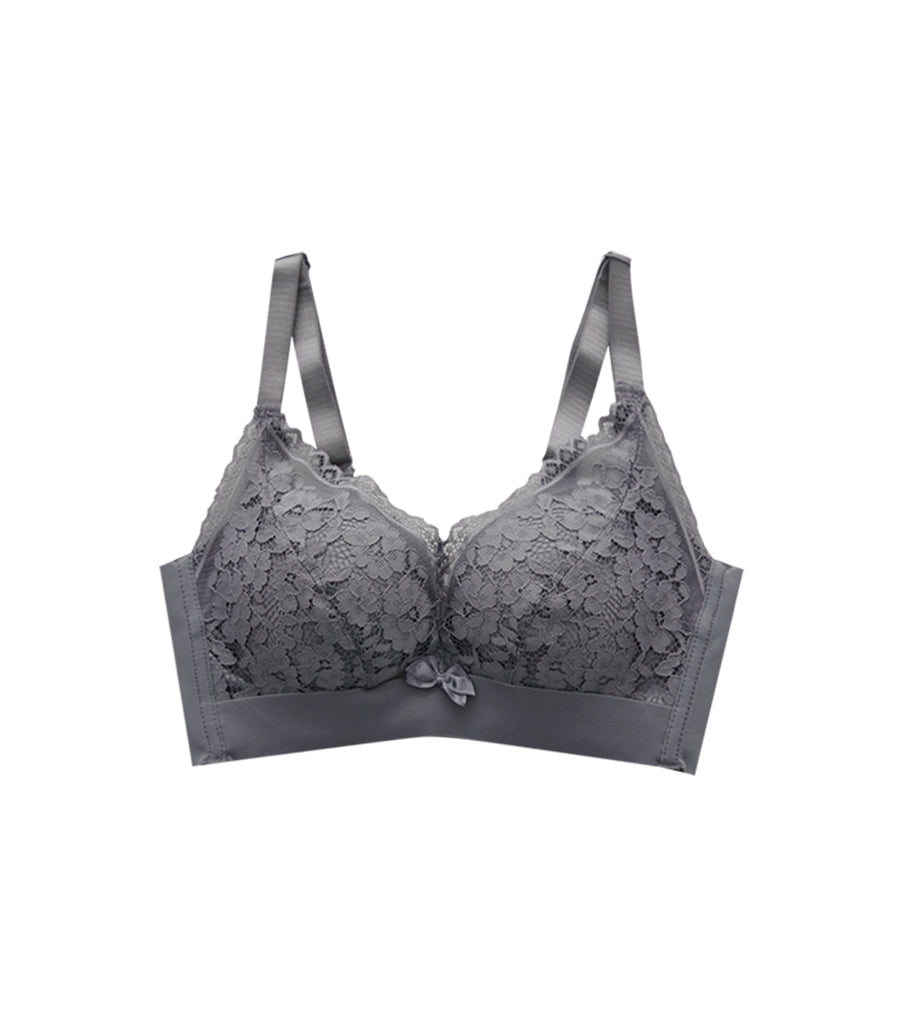 SOFT & SKIN - Friendly Wireless Bra - Without Undies Grey